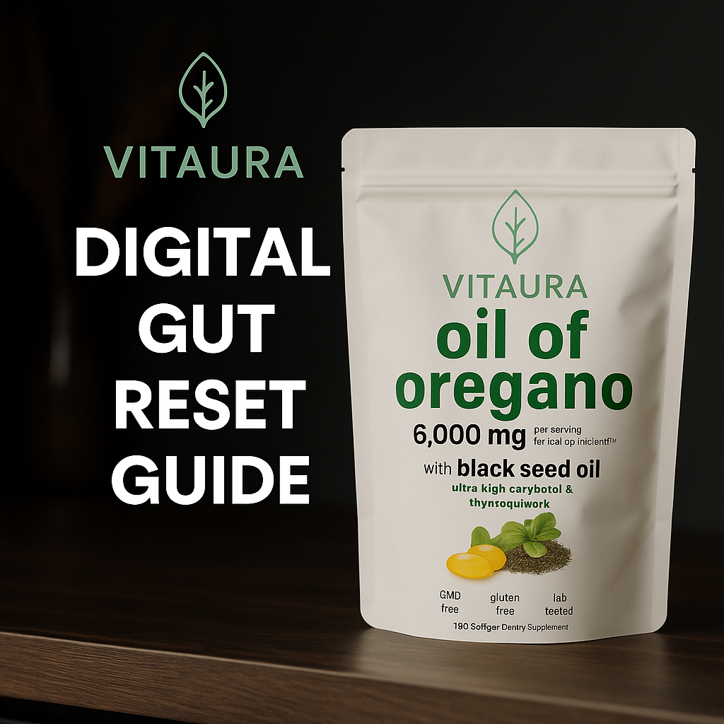 Vitaura SIBO Reset™ – Natural Bacterial Cleanse for Chronic Bloat & Gut Imbalance