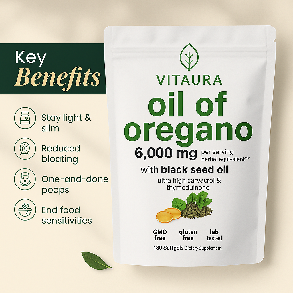 Vitaura SIBO Reset™ – Natural Bacterial Cleanse for Chronic Bloat & Gut Imbalance