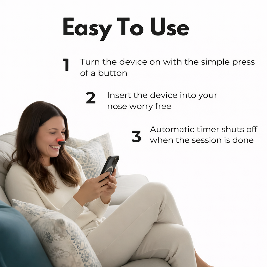 Vitaura NasalClear™ Red Light Sinus Relief Device