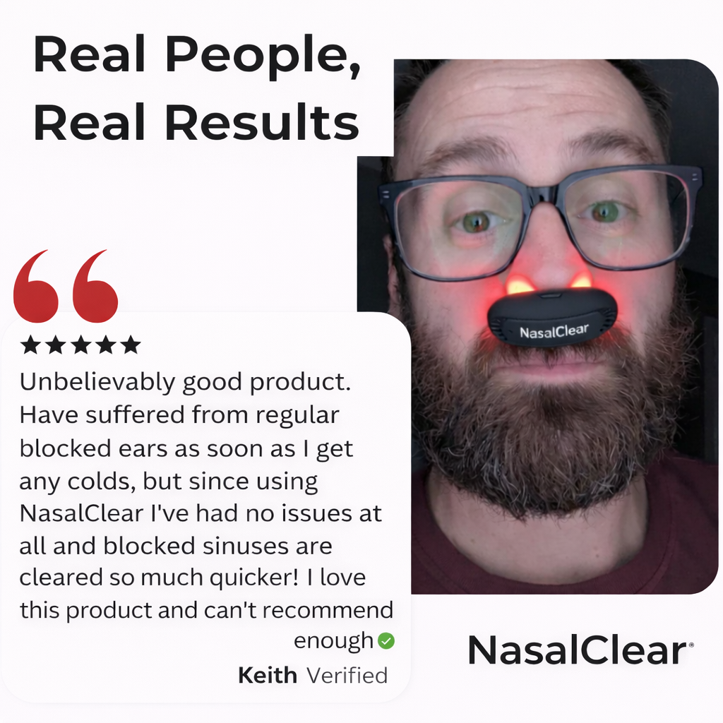 Vitaura NasalClear™ Red Light Sinus Relief Device