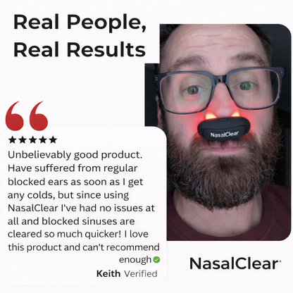 Vitaura NasalClear™ Red Light Sinus Relief Device